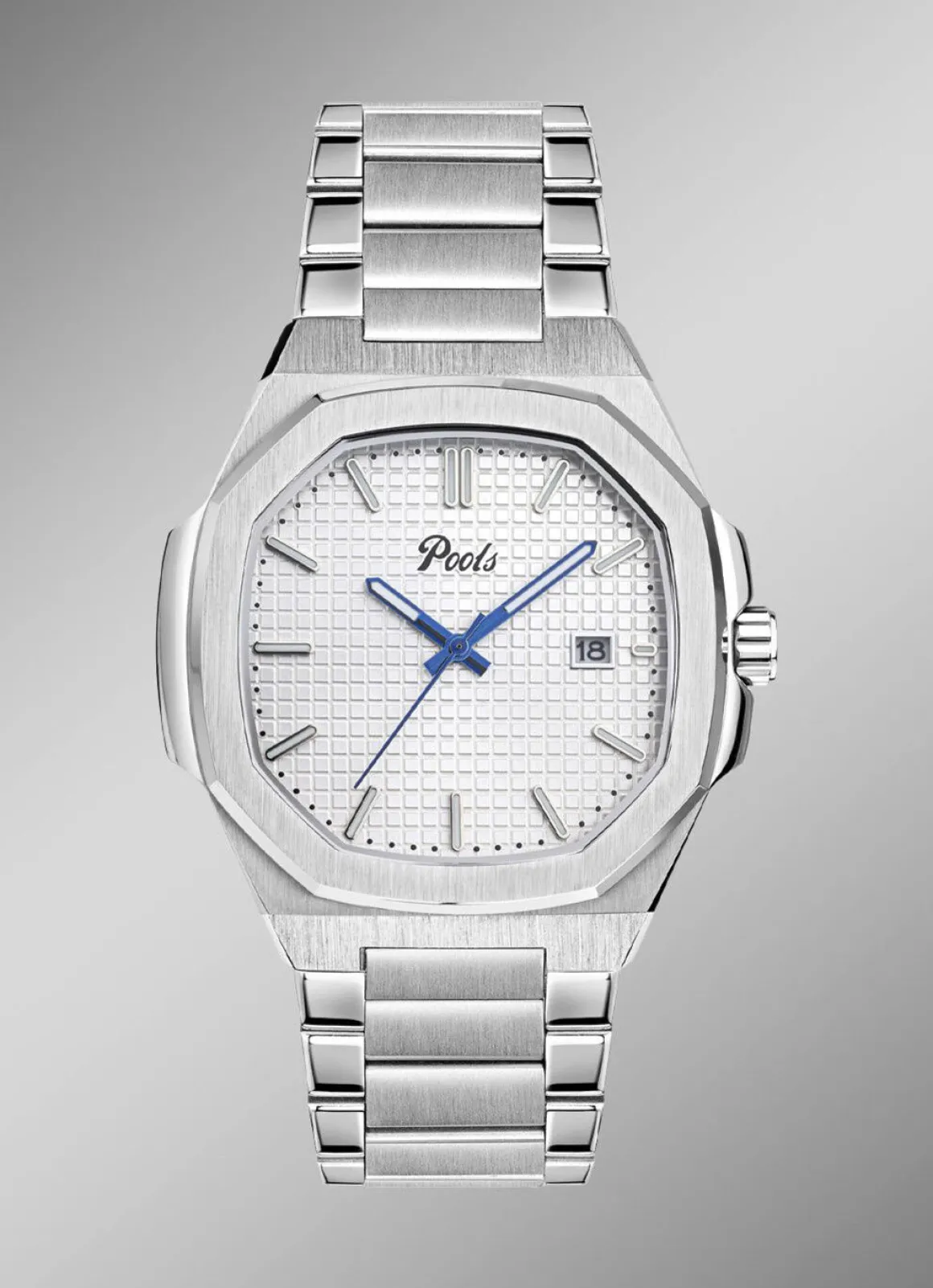 Quartz-Herrenuhr aus Edelstahl