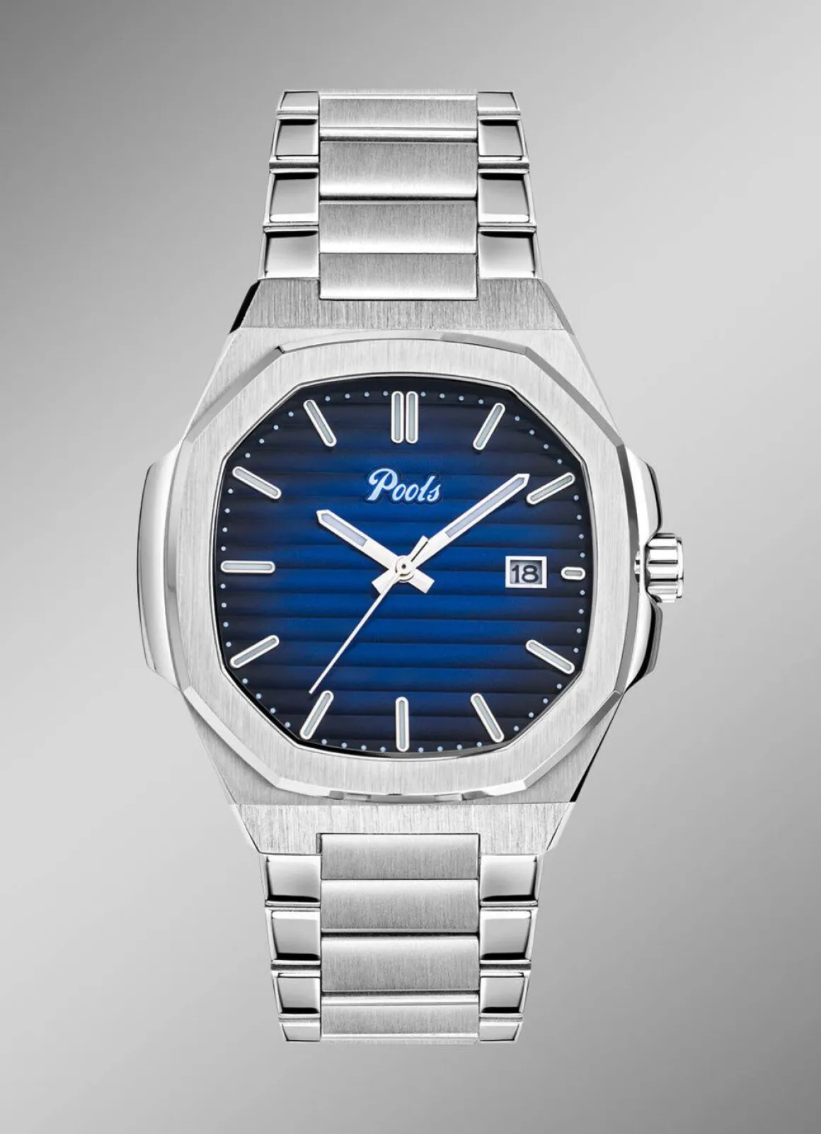 Quartz-Herrenuhr aus Edelstahl