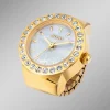 Quartz-Ringuhr