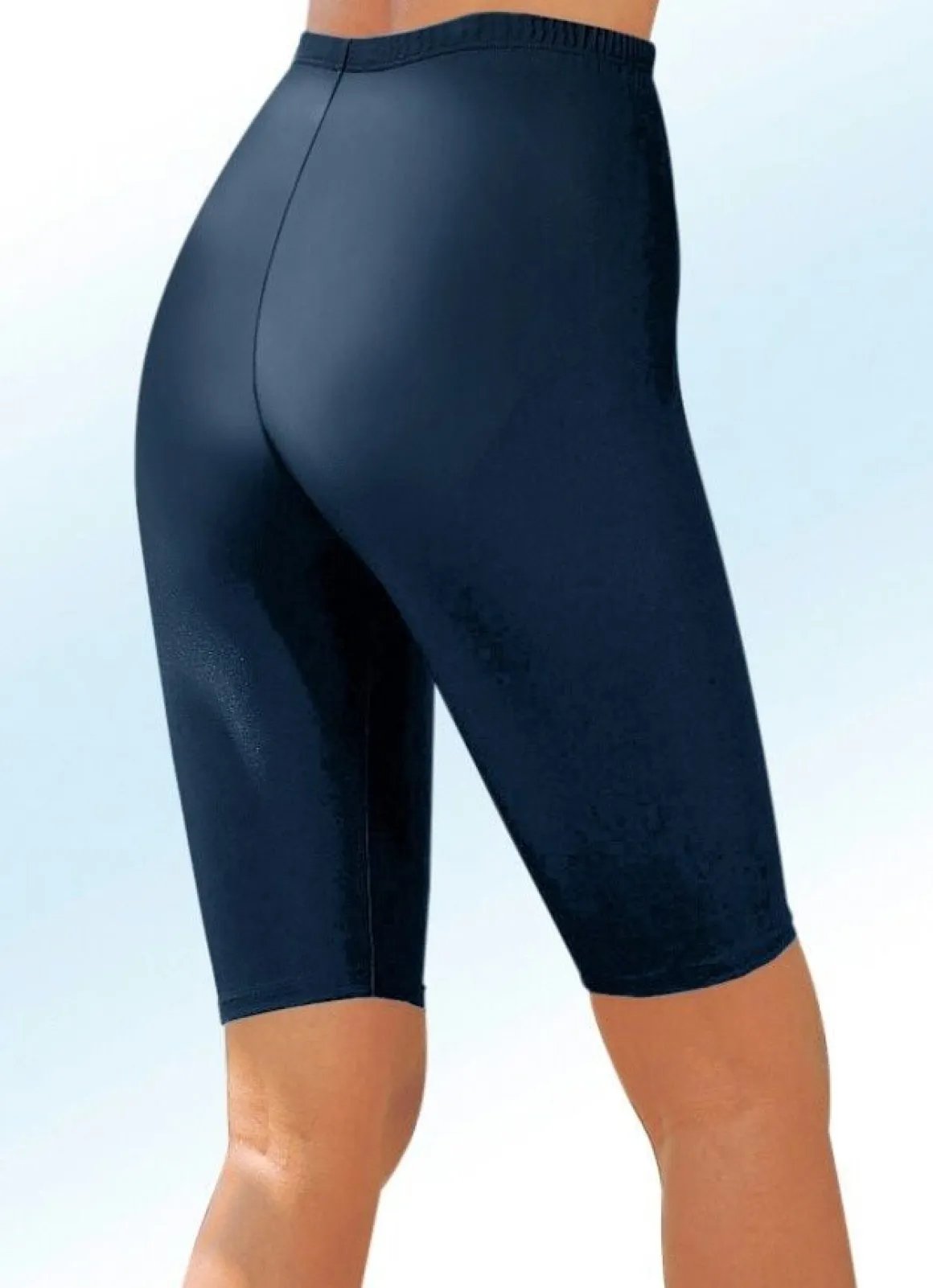 Radlerhose mit Glanz-Effekt in 4 Farben