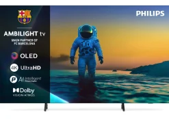 Rahmenloser Philips 4K Ultra HD Fernseher