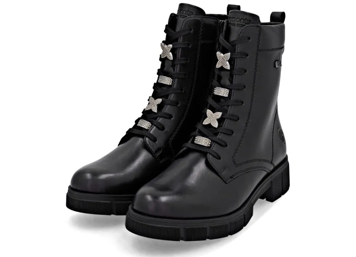 Remonte, schicke Damen-Stiefeletten, Winterschuhe, Weite G, mit Reißverschluss