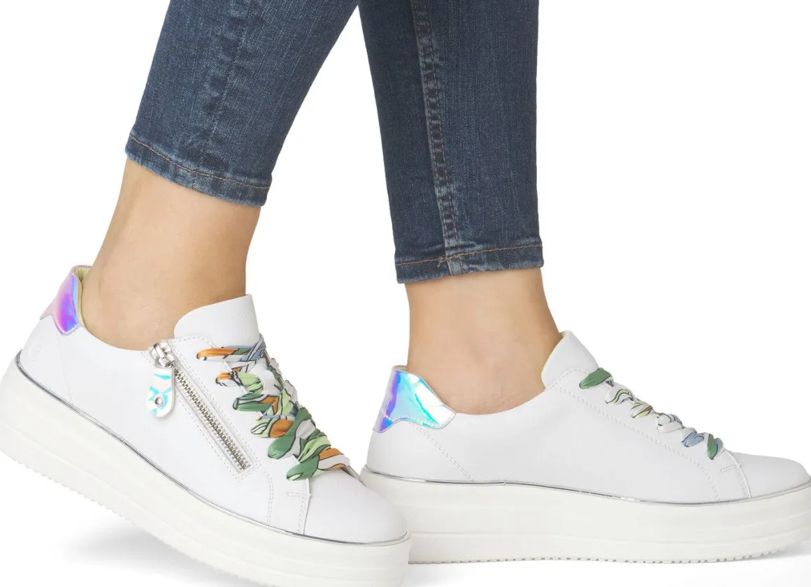 Remonte Sneaker mit bunter Schnürung