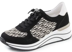 Remonte, sportliche Damen-Sneaker, Weite H, mit herausnehmbarem Fußbett