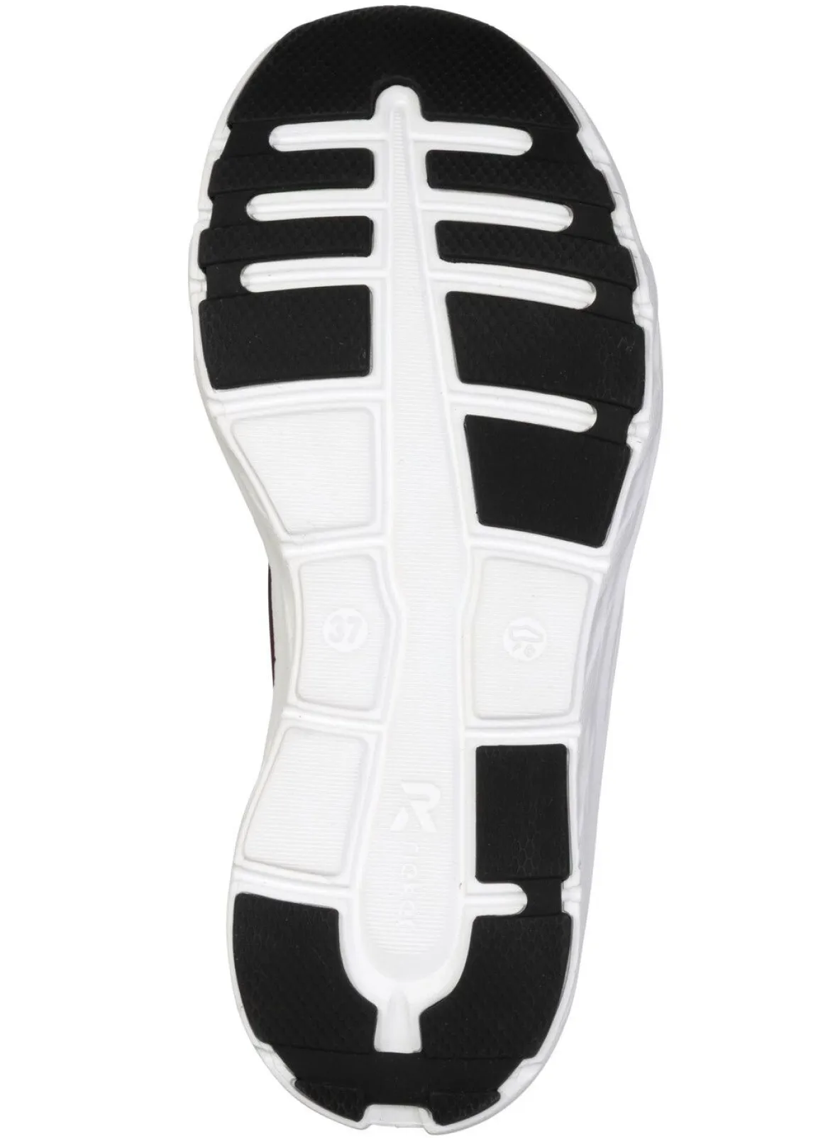 Rieker, sportive Damen-Sneaker, Weite G, mit herausnehmbarem Fußbett