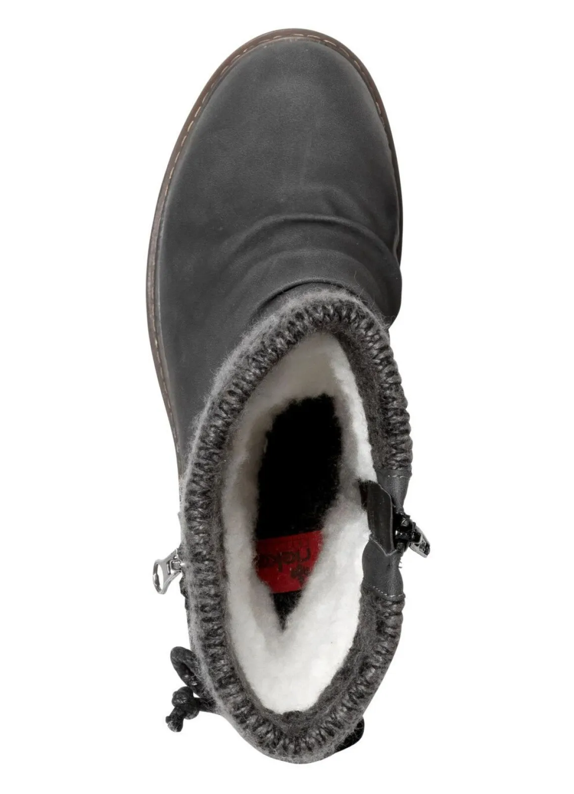 Rieker Stiefel aus Nubukmaterial