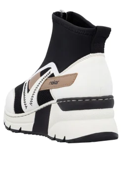 Rieker, stylische Damen-Boots, Weite G, mit herausnehmbarem Fußbett