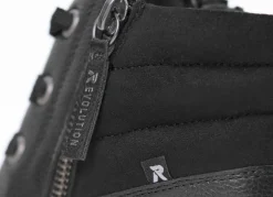Rieker, trendige Damen-Boots, Winterschuhe, mit herausnehmbarem Fußbett