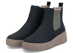 Rieker, trendige Damen-Boots, Winterschuhe, mit herausnehmbarem Fußbett