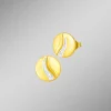 Schicke Ohrstecker in Bicolor mit 2 Diamanten