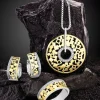 Schicker Anhänger in Bicolor mit Zirkonia