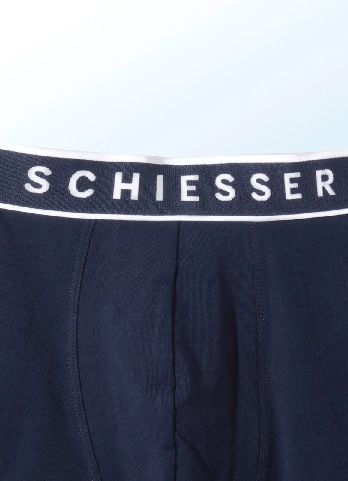 Schiesser Dreierpack Slips mit Elastikbund