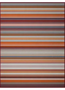Schlafdecke mit Veloursbandeinfassung