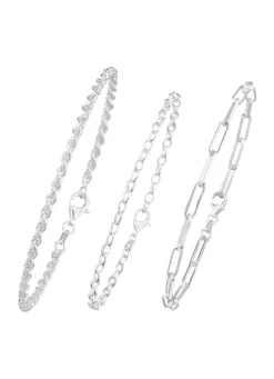 Schmuckset, 3-teilig, aus drei Armbändern
