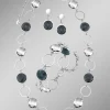 Schmuckset, 3-teilig, mit Kristallsteinen