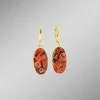 Schöne Unikate: Ohrringe mit Flower Opal