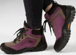 Schnür-Stiefelette in interessanter Farbkombination