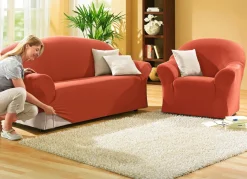 Schützende Stretchbezüge für Sessel und Sofa