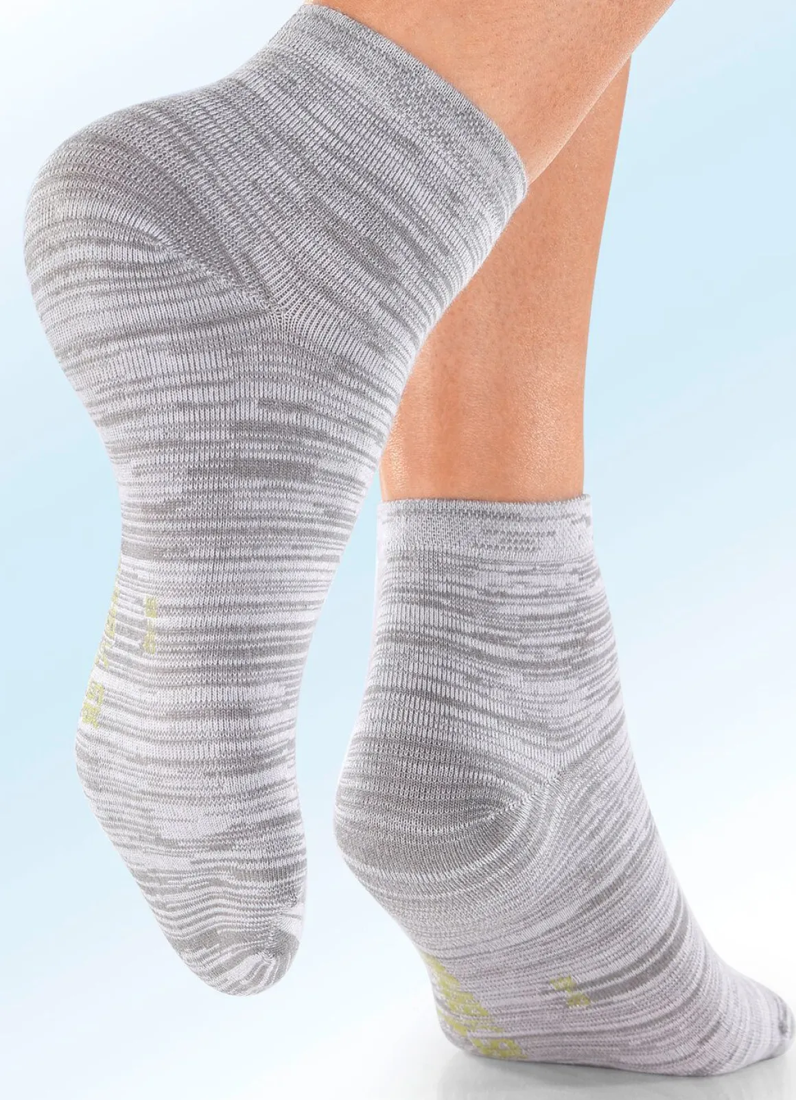 Sechserpack Socken atmungsaktiv und superweich
