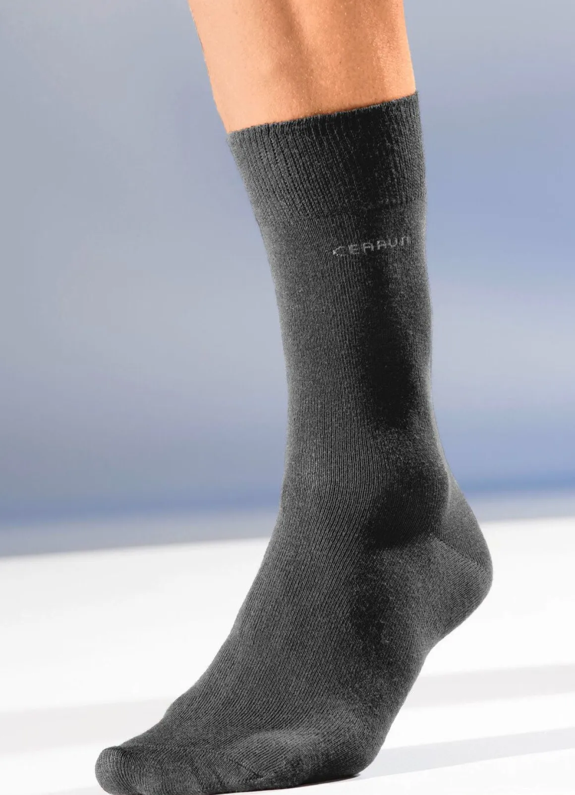 Sechserpack Socken mit gedoppeltem Komfortbund