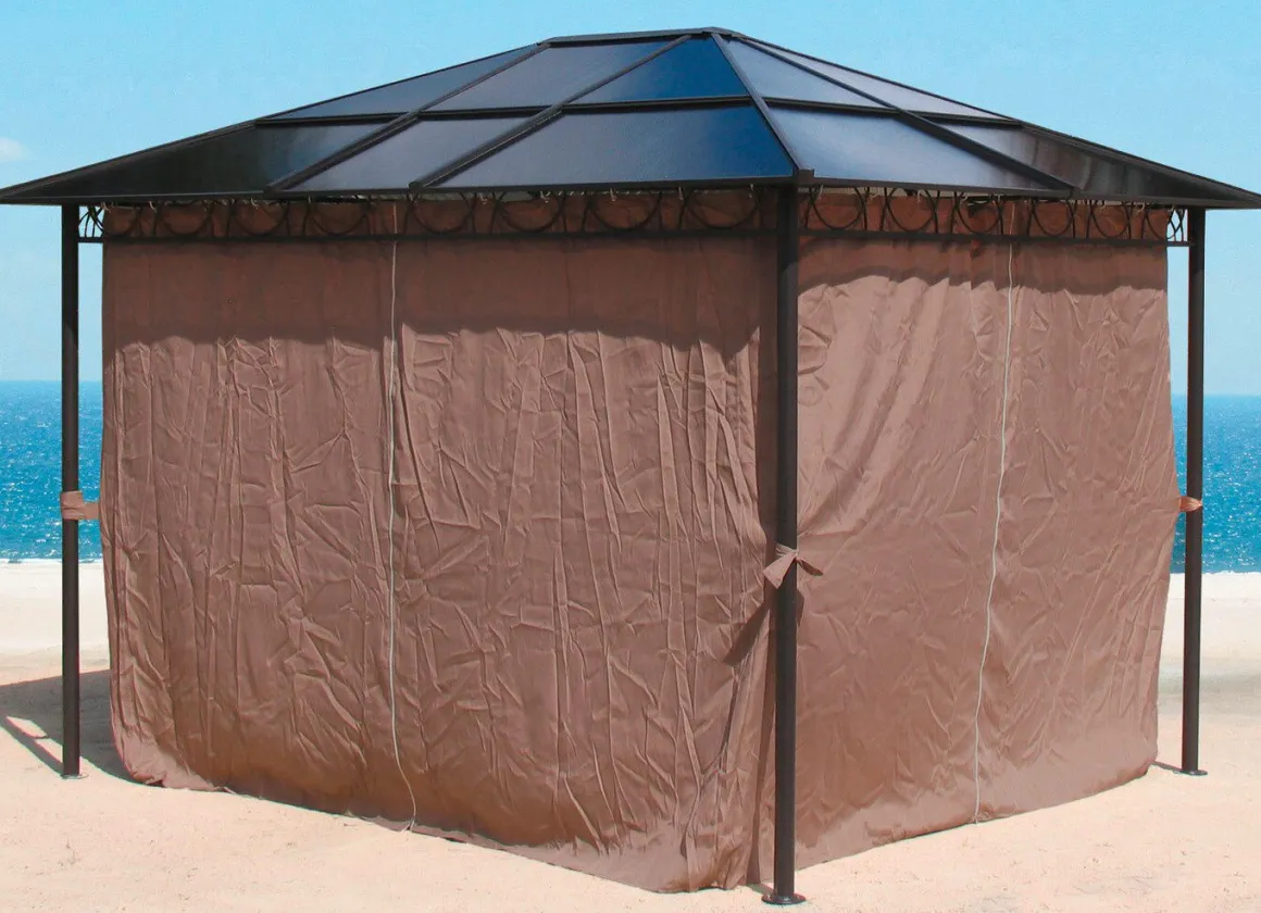 Seitenwand-Set, 4-teilig, für Hardtop-Pavillon