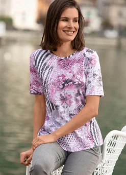 Shirt mit Alloverdessin