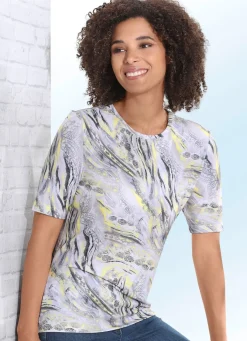 Shirt mit Alloverdruck