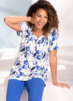 Shirt mit Faltenlegung