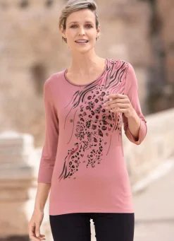 Shirt mit Flatlock-Naht in 2 Farben