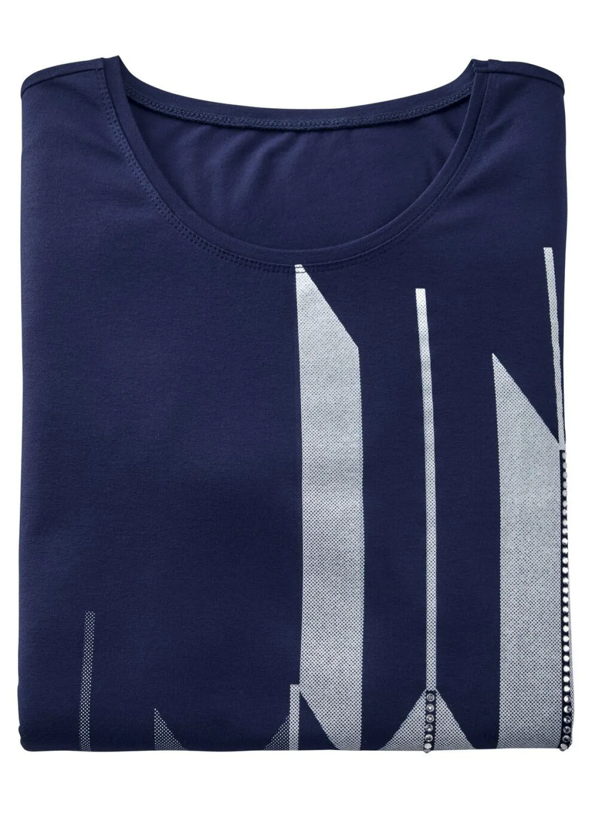 Shirt mit Kontrastdruck