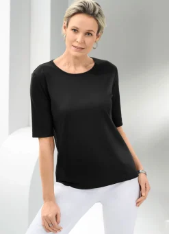 Shirt mit rundem Halsausschnitt in 10 Farben