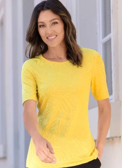 Shirt mit Rundhals