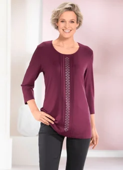 Shirt mit Biesen in 2 Farben