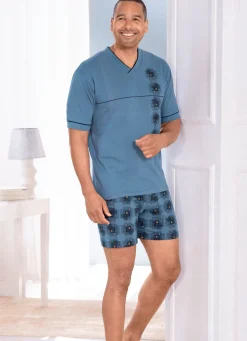 Shorty mit V-Ausschnitt