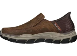 SKECHERS, bequeme Herren-Slipper, mit geformter Slip-Ins Fersenplatte