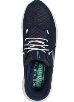 SKECHERS, Herren-Sneaker, mit geformter Slip-Ins Fersenplatte