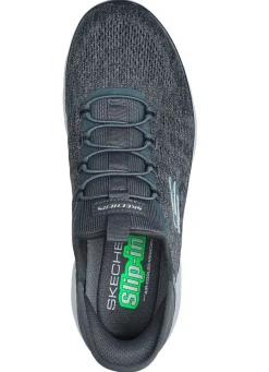 SKECHERS, Herren-Sneaker, mit geformter Slip-Ins Fersenplatte