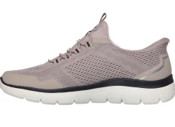 SKECHERS, sportliche Herren-Sneaker, mit geformter Slip-Ins Fersenplatte