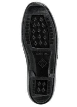 Slipper aus elastischem Strickmaterial mit Schnürung