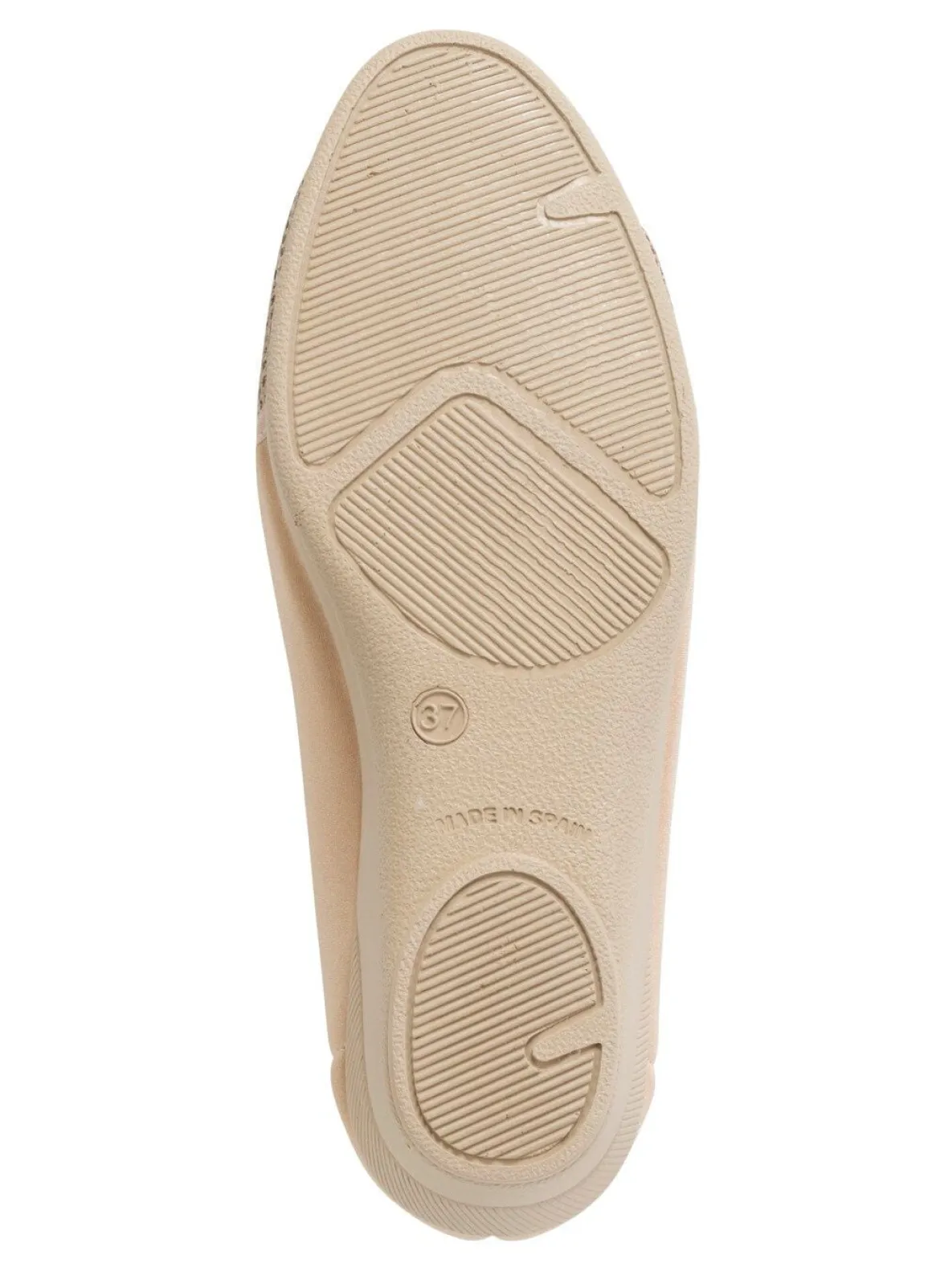 Slipper aus elastischem Textilmaterial
