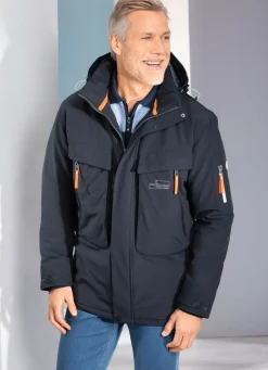 Softshelljacke mit Windfang