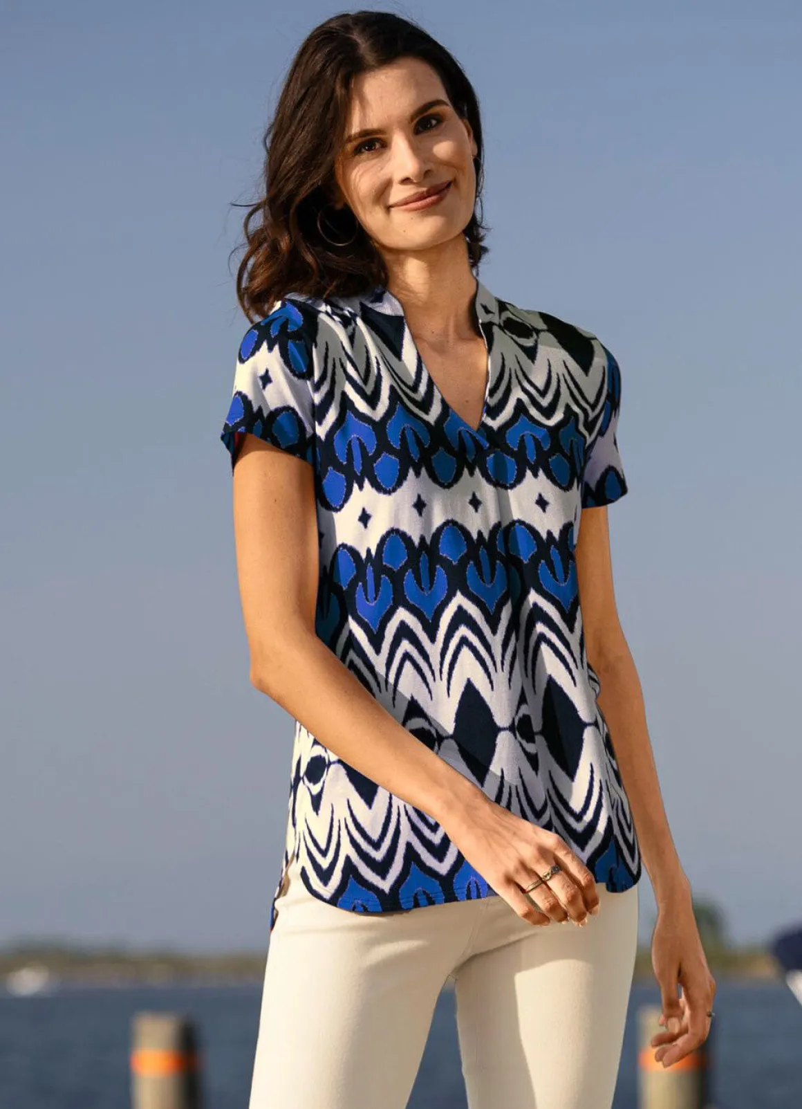Sommerliche Shirt-Tunika