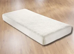 Spannbetttuch mit Sherpa-Teddy-Plüsch für kuschelig warme Nächte