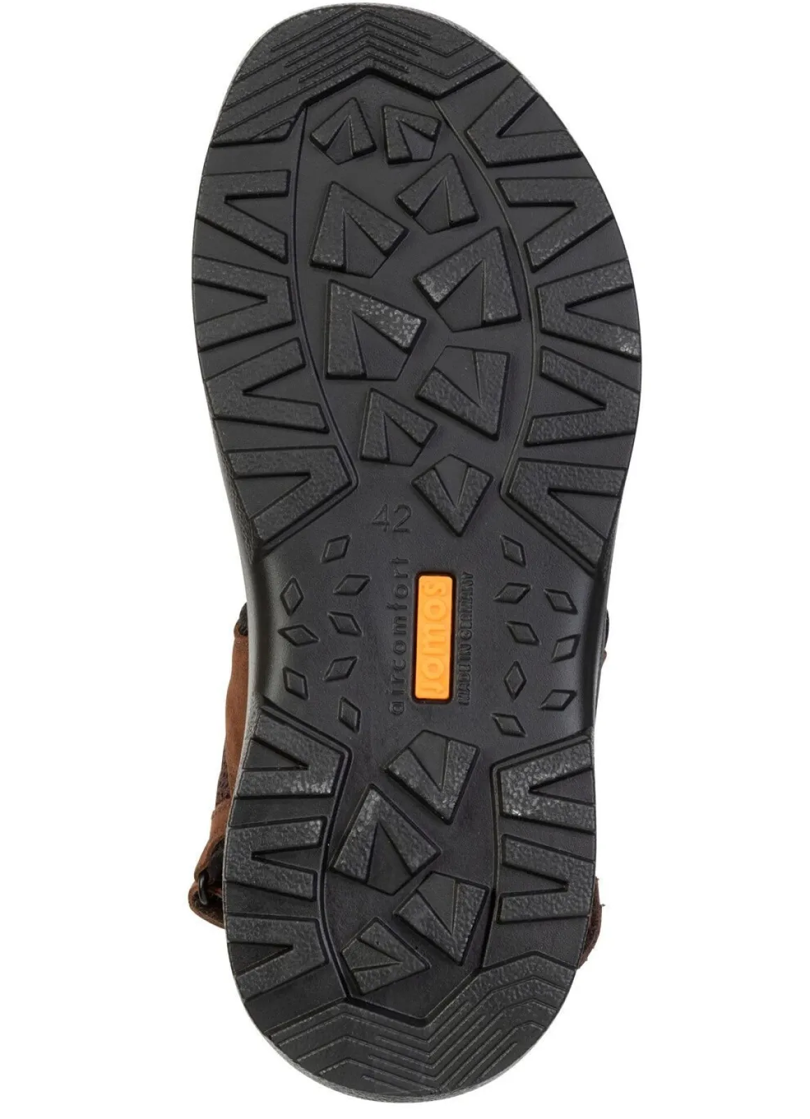 Sportliche Herren-Trekkingsandalen, Weite H, mit Klettverschluss
