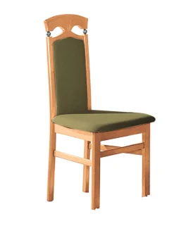 Stühle, 2er-Set, aus massivem Hartholz