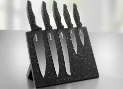 Stoneline® Messerblock, 6-teilig, mit Magnetfeld