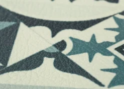 Strapazierfähiger Küchenläufer und -teppich im Fliesen-Design