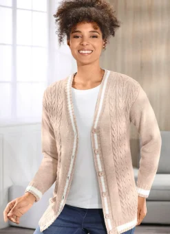 Strickjacke in weicher Qualität