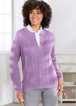 Strickjacke mit Schurwolle