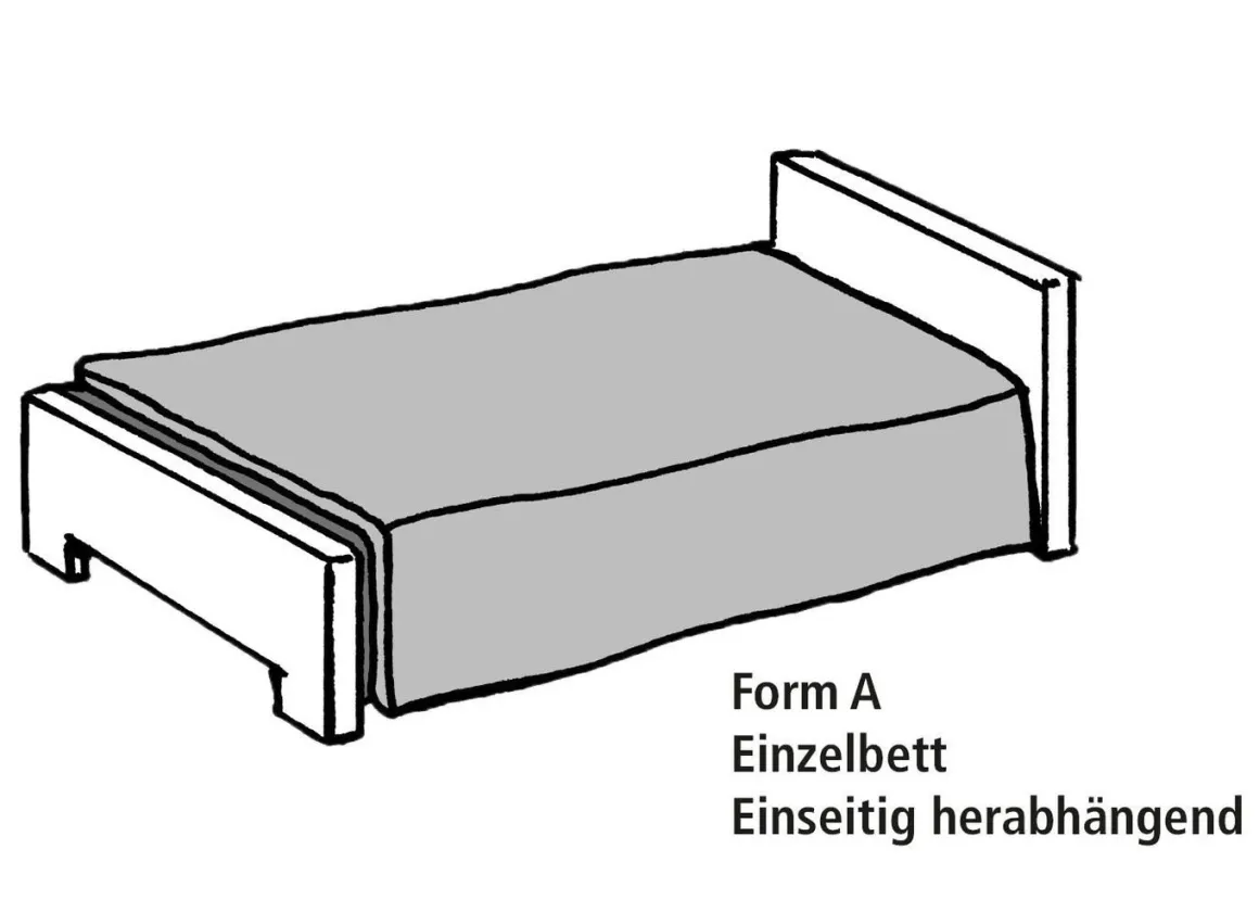 Tagesdecken mit Karosteppung und Kissenbezüge